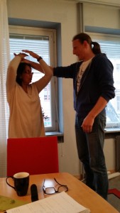 Dra i håret